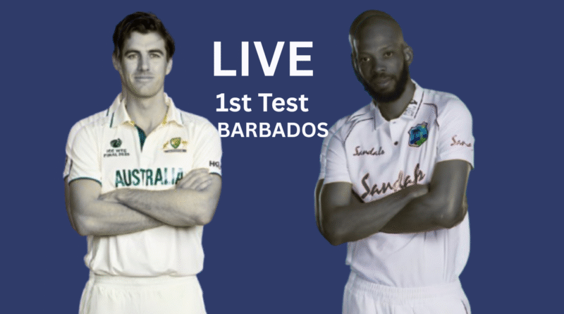 West Indies vs Australia 1st Test Series PLaying 2025