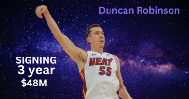 Duncan Robinson signs three-year, $48 million contract with Pistons in latest NBA agreement.