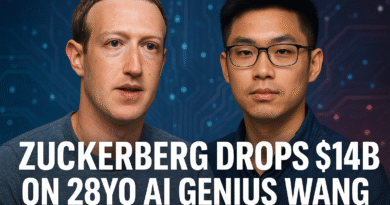 Zuckerberg Drops $14B on 28YO AI Genius Wang