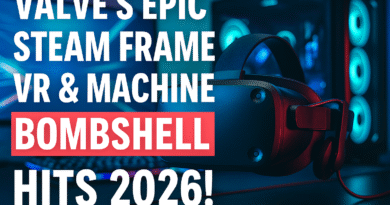 Shocking 2026 Bombshell🔥 Valve’s Mind-Blowing Steam Machine & Frame VR Exposed