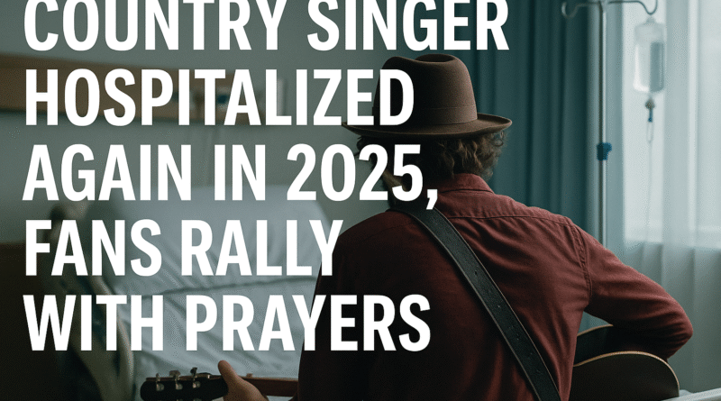 Country singer Hospitalized Again in 2025, Fans Rally With Prayers
