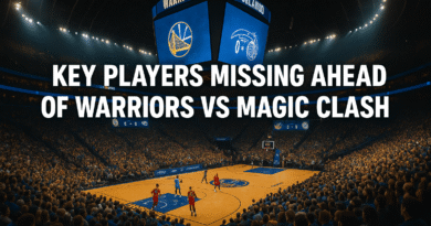 Key Players Missing Ahead of Warriors vs Magic Clash