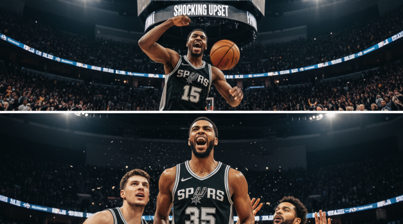 Fox & Barnes Spark Stunning Spurs Win: 111-101 Without Stars