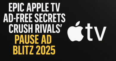 Epic Apple TV Ad-Free Secrets Crush Rivals' Pause Ad Blitz 2025