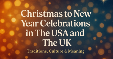 christmas to new year celebrations in usa and uk