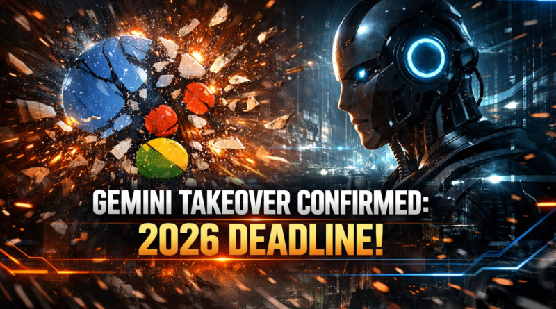 Gemini Replaces Google Assistant 2026: The End of an Era