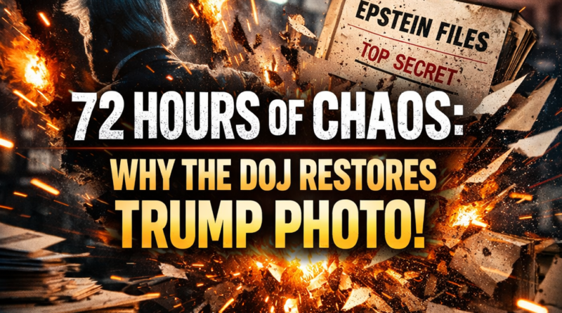 Why the DOJ Restores Trump Photo in Epstein Files Now