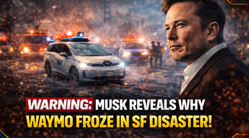 ELON MUSK UNVEILS THE TRUTH BEHIND WAYMO’S SF DISASTER!