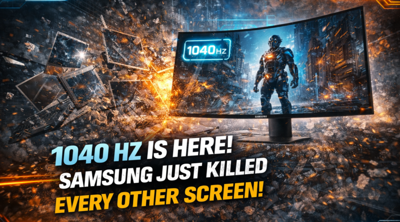 Samsung Odyssey 3D 6K Monitor: Why Your Screen Is Now Obsolete