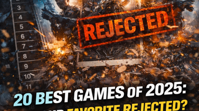 20 Best Video Games of 2025: The Ultimate Shocking Ranked List