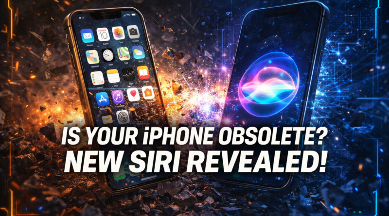 AI-charged Siri Needs to Deliver a Shocking Reason to Upgrade Now!