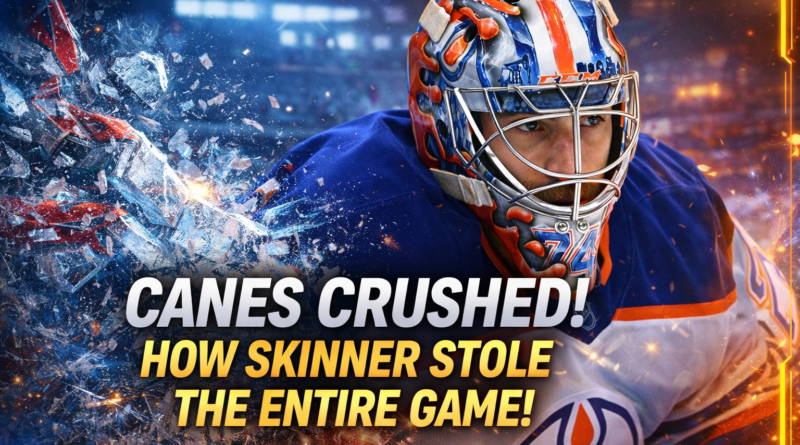 Skinner Makes 27 Saves as Penguins Dominate Hurricanes