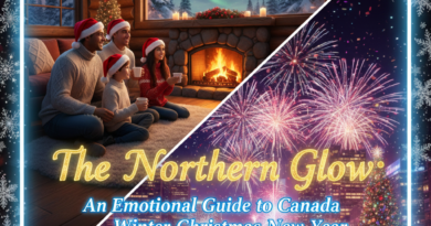 🇨🇦 The Northern Glow: An Emotional Guide to Canada Winter Christmas New Year & Snowy Traditions (Dec 25 – Jan 1)