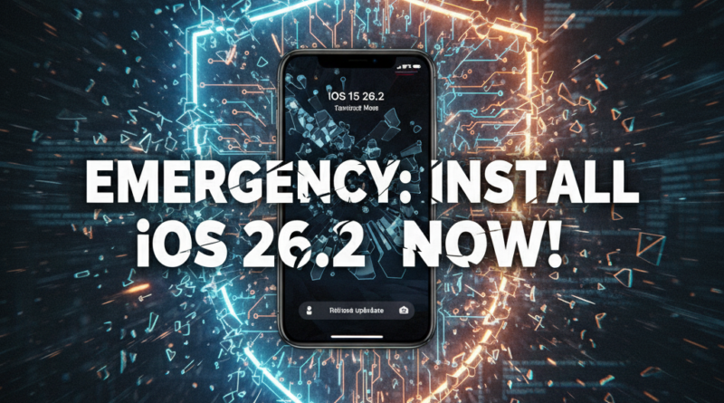 Urgent iOS 26.2 Update Warning: Secure Your iPhone Now