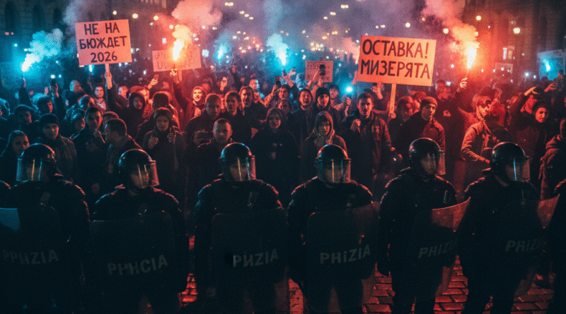 Thousands Rally in Bulgaria: Furious Protests Over 2026 Budget
