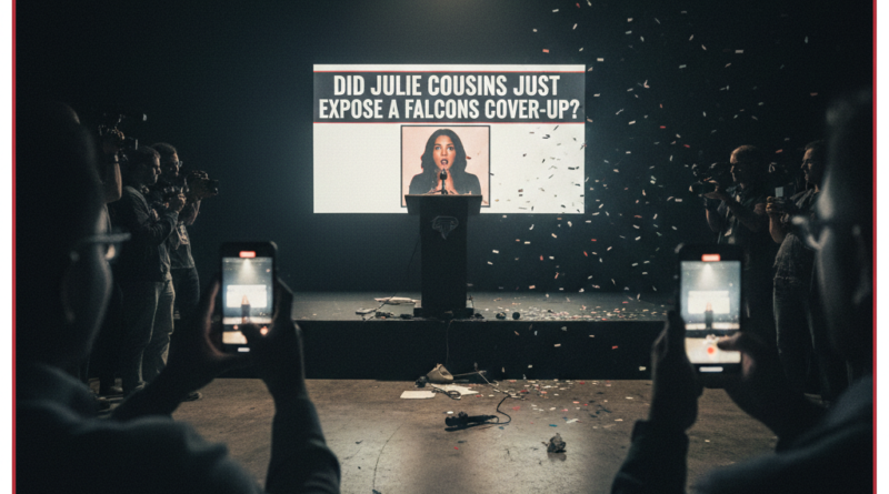 Did Julie Cousins just expose the truth about Falcons’ benching?