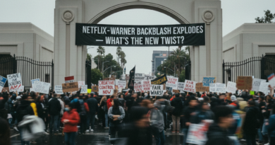 NETFLIX–WARNER BACKLASH EXPLODES — WHAT’S THE NEW TWIST?