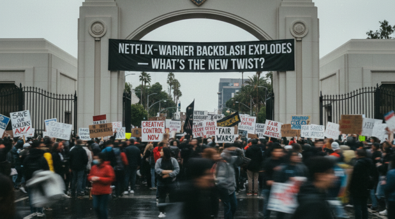 NETFLIX–WARNER BACKLASH EXPLODES — WHAT’S THE NEW TWIST?