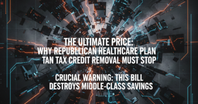 The Ultimate Price: Why Republican Healthcare Plan Tax Credit Removal Must Stop