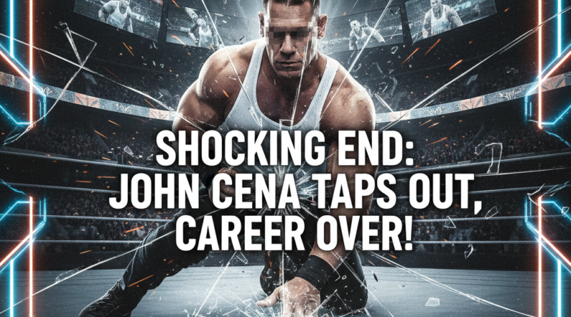 John Cena Retires After Submission Loss: An Iconic Ending