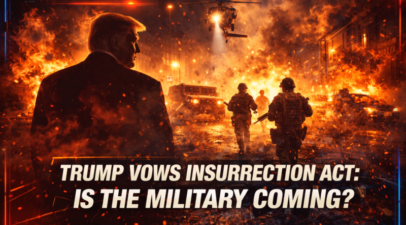 Brutal Reckoning: Trump Vows Insurrection Act for Minneapolis Unrest