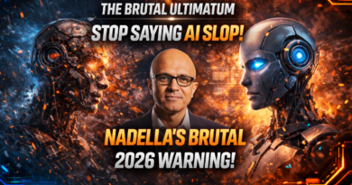 Stop Saying AI Slop! Satya Nadella’s Brutal New Warning