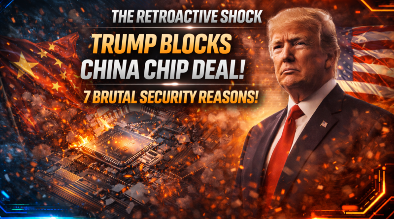 Trump Blocks China Chip Deal: 7 Shocking Security Reasons Revealed