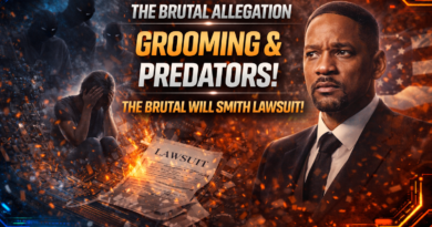 Lawsuit announcement with dramatic visuals.